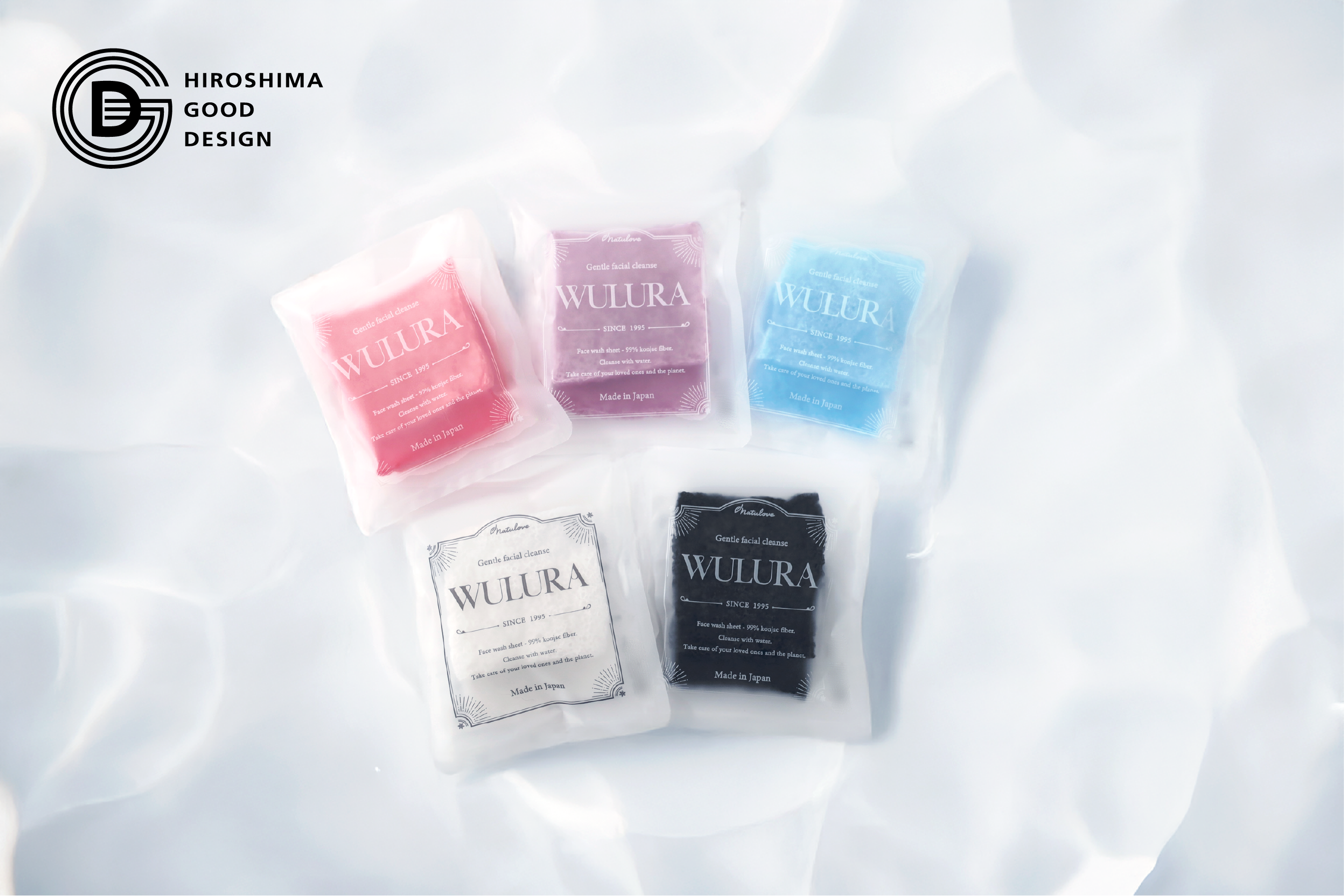 WULURA-こんにゃくスポンジ洗顔シート- 660円(税)